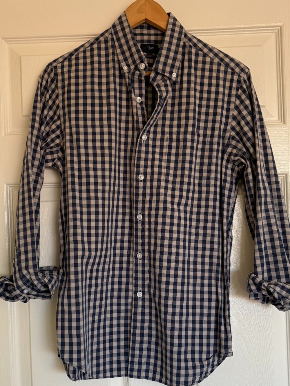 J Crew Plaid Button Down